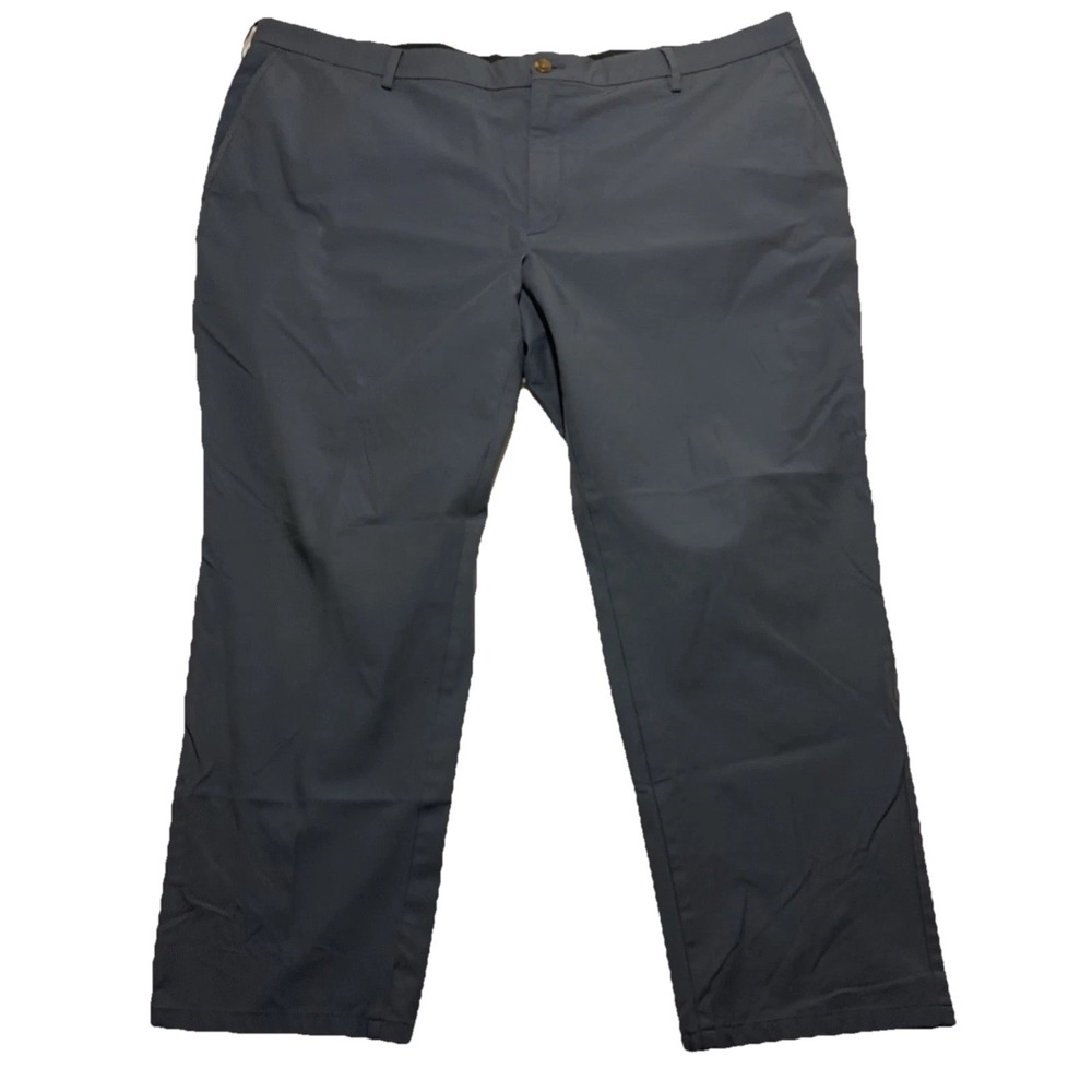 Jos A Bank Chinos Pants Men's Navy Stretch‎ Tailored Fit Performance 46x30